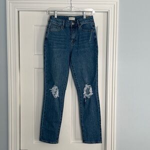 PacSun Dark Blue Straight Leg Jeans